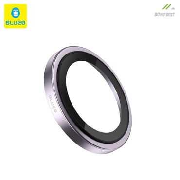 Blueo Sapphire iPhone 17 Uyumlu 9 MOhs %99.99 Orijinal Safir Purple Titanium Kamera Lens Koruyucu