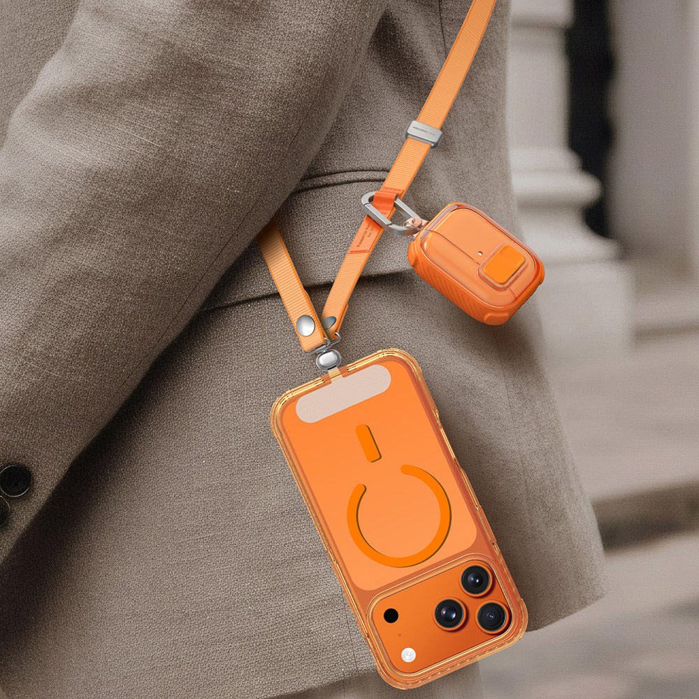 Amazingthing Titan Serisi Ayarlanabilir Manyetik Tasarımlı Telefon ve AirPods Boyun Askı İpi