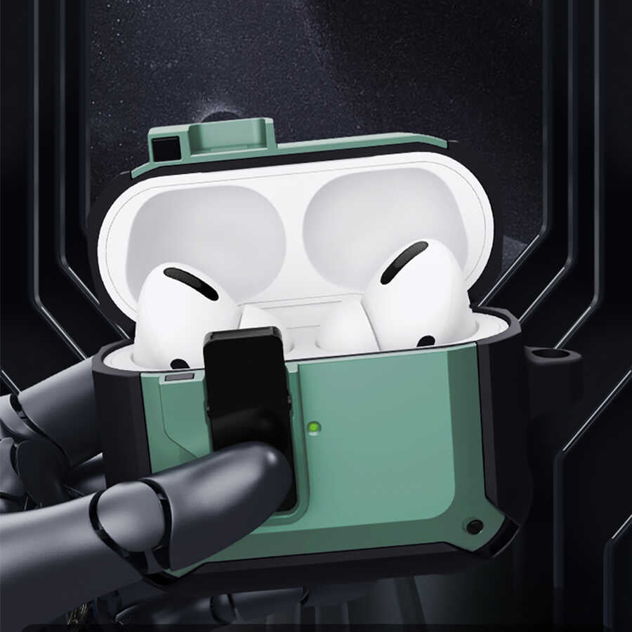 Apple Airpods Kılıf Wiwu Mecha Kılıf