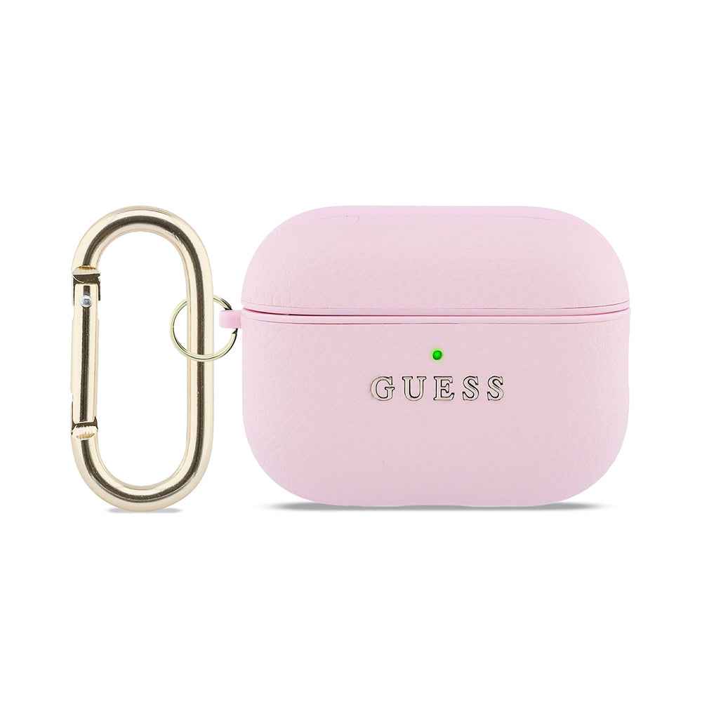 Apple Airpods Pro 3 Kılıf Guess Orjinal Lisanslı Anahtarlıklı PU Deri Kapak