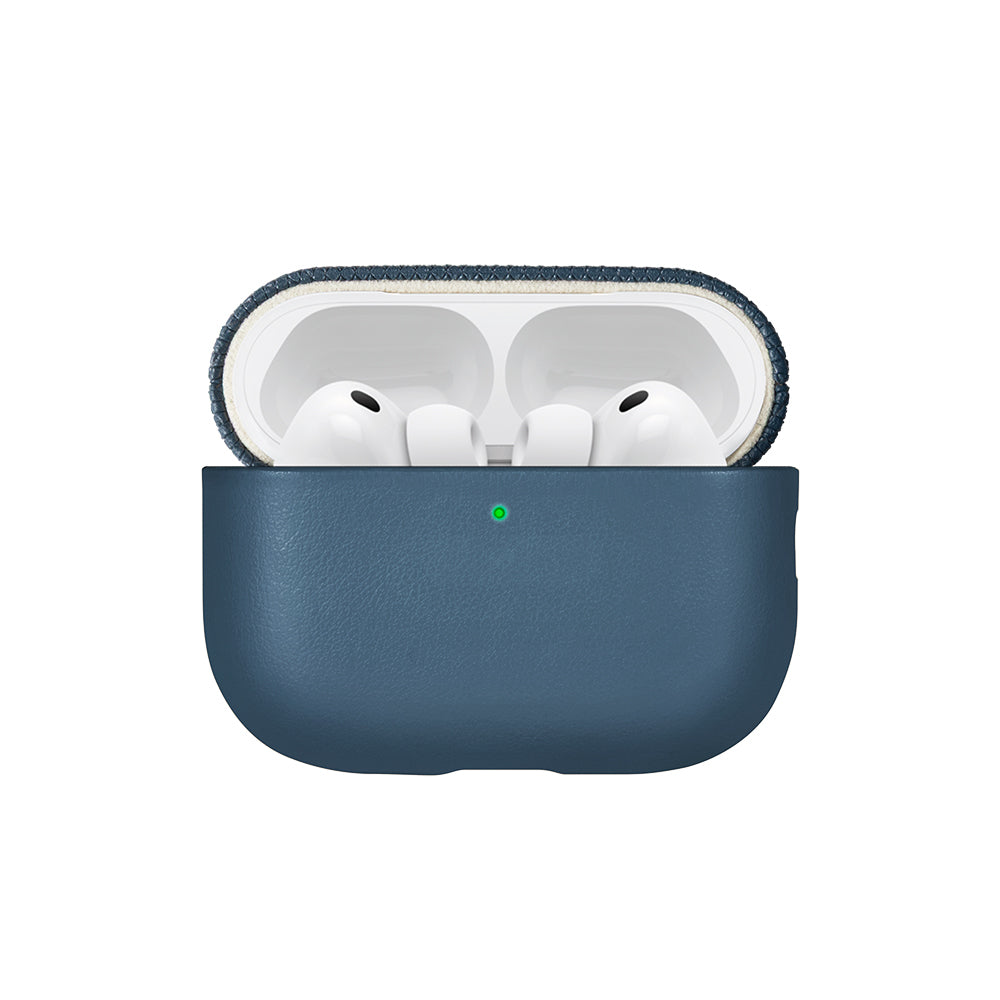 Apple AirPods Pro 3 Kılıf Qi M-Safe Şarj Özellikli Native Union Classic Serisi Suni Deri Kapak
