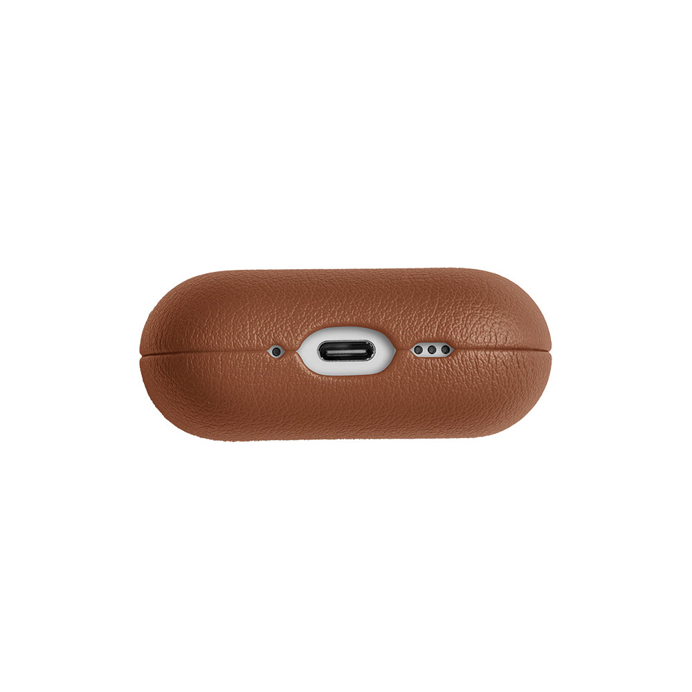 Apple AirPods Pro 3 Kılıf Qi M-Safe Şarj Özellikli Native Union Classic Serisi Suni Deri Kapak