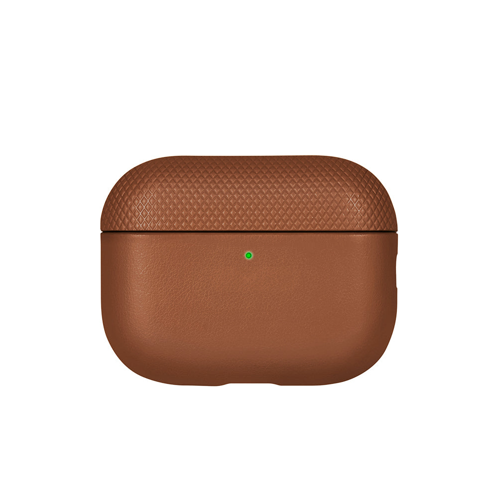 Apple AirPods Pro 3 Kılıf Qi M-Safe Şarj Özellikli Native Union Classic Serisi Suni Deri Kapak