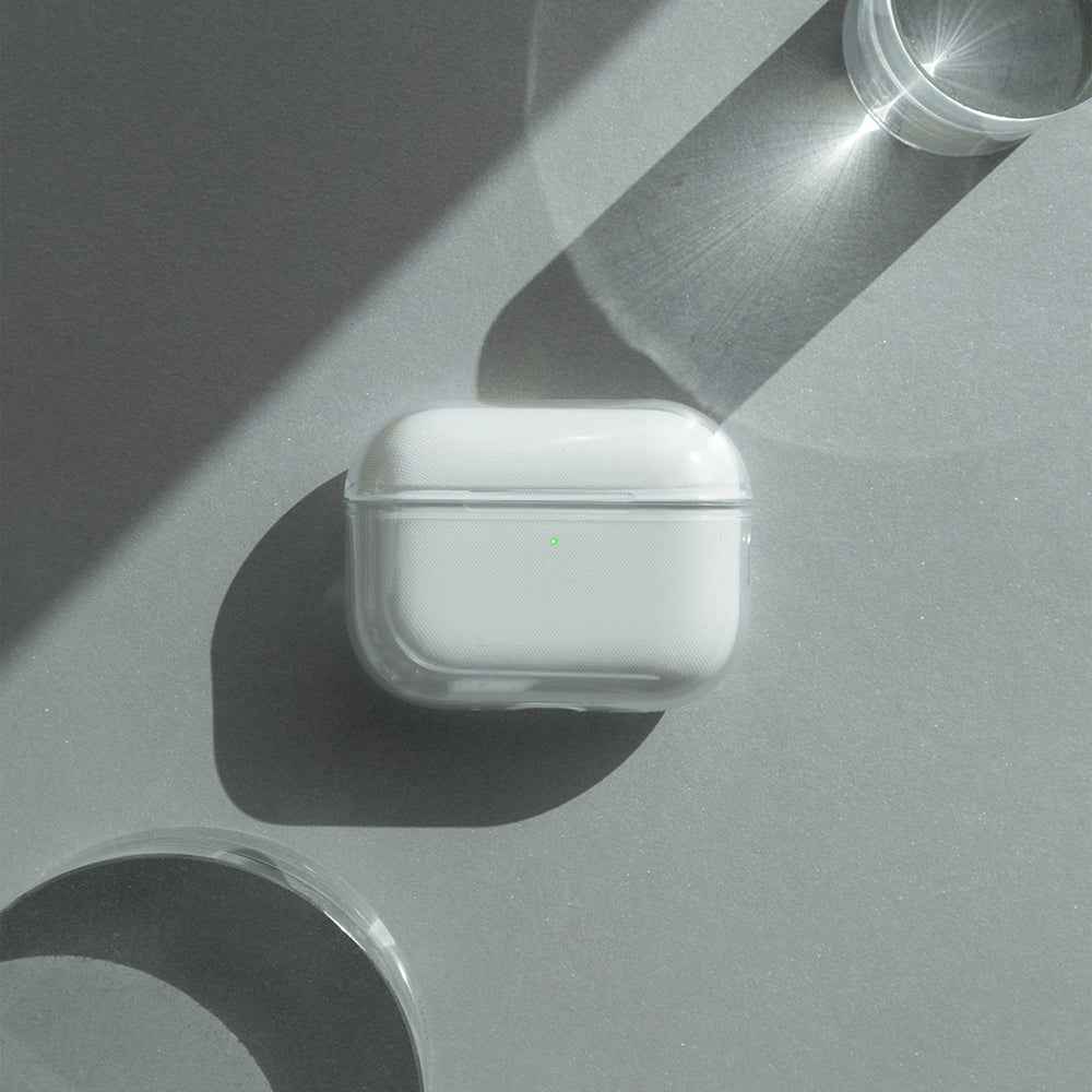 Apple AirPods Pro 3 Kılıf Qi M-Safe Şarj Özellikli Native Union Clear Serisi Silikon Kapak
