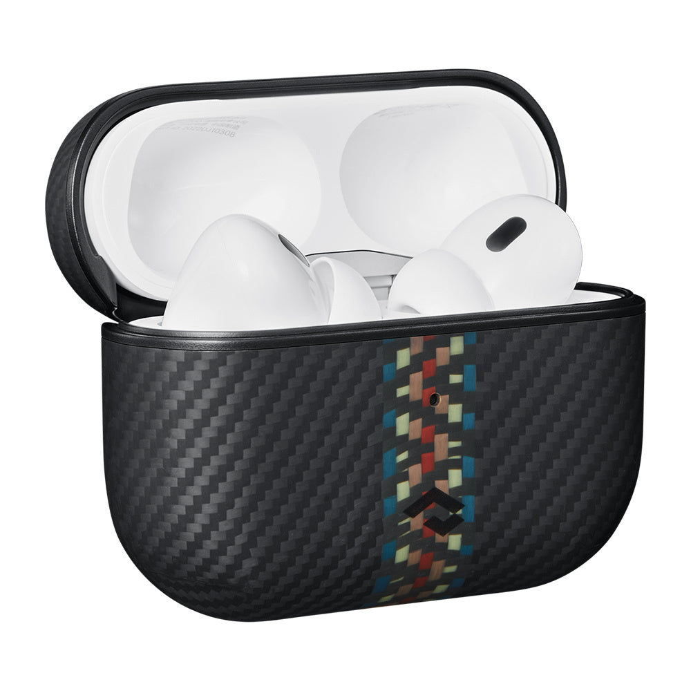 Apple Airpods Pro Kılıf 600D Aramid Fiber Pitaka Orchestra Serisi Rhapsody Kılıf