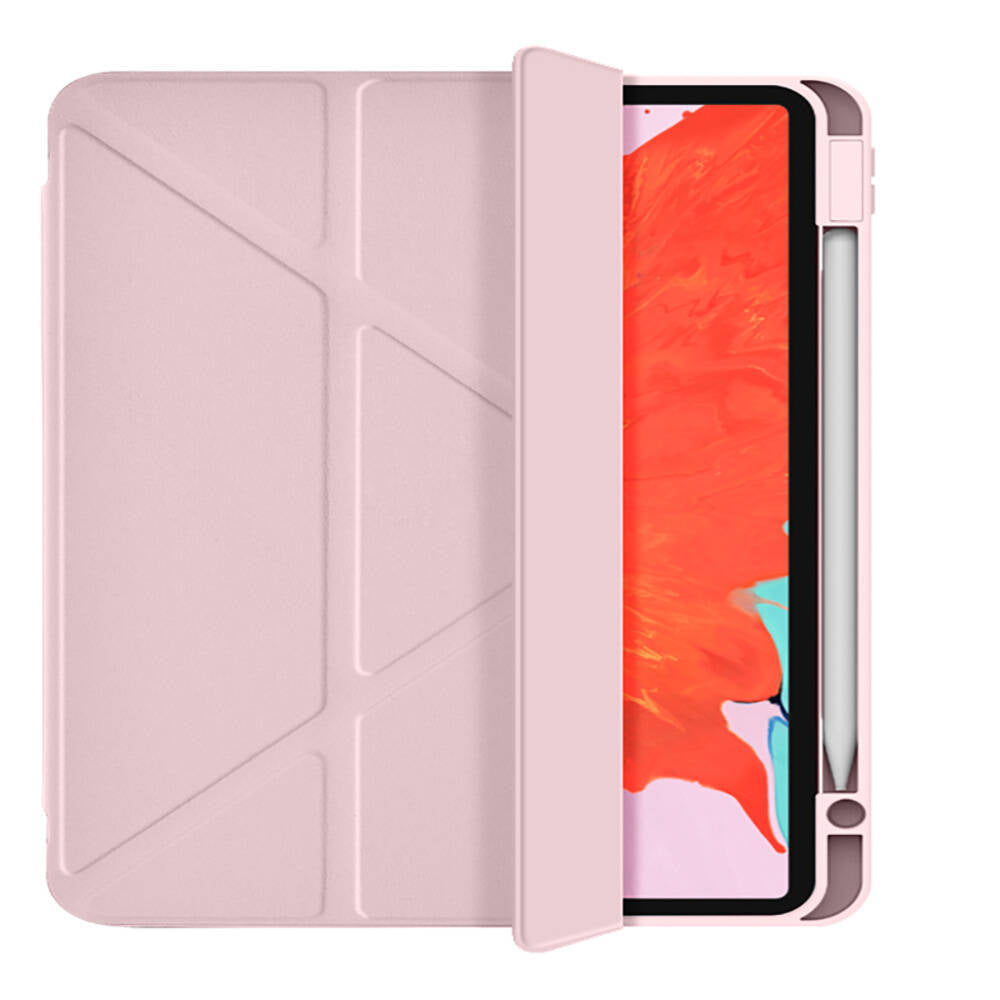 Apple iPad 10.9 2022 (10.Nesil) Wiwu 360° Dönebilen Standlı Magnetik Koruyucu Tablet Kılıfı