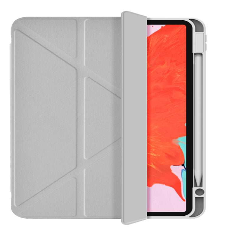 Apple iPad 10.9 2022 (10.Nesil) Wiwu 360° Dönebilen Standlı Magnetik Koruyucu Tablet Kılıfı