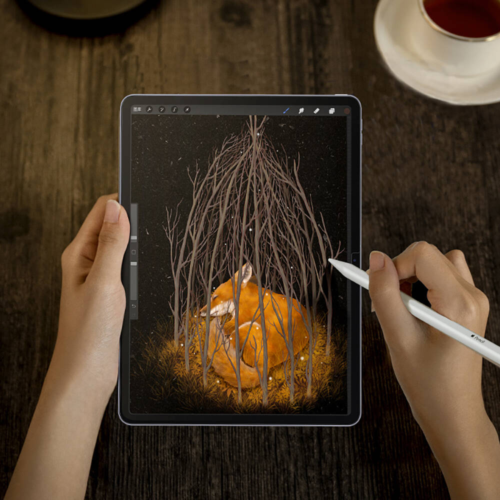 Apple iPad 11.Nesil 2025 Benks Mat Paper-Like Ekran Koruyucu
