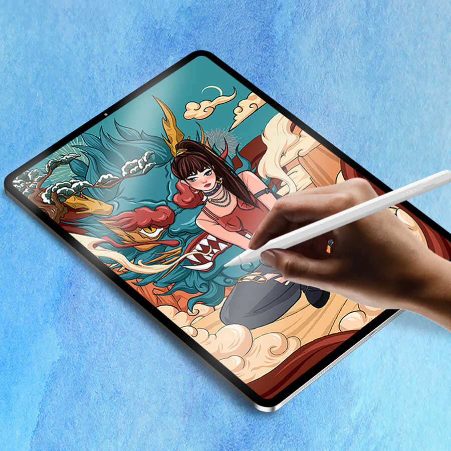Apple iPad 9.7 2018 (6.Nesil) Wiwu Removable Mıknatıslı Ekran Koruyucu
