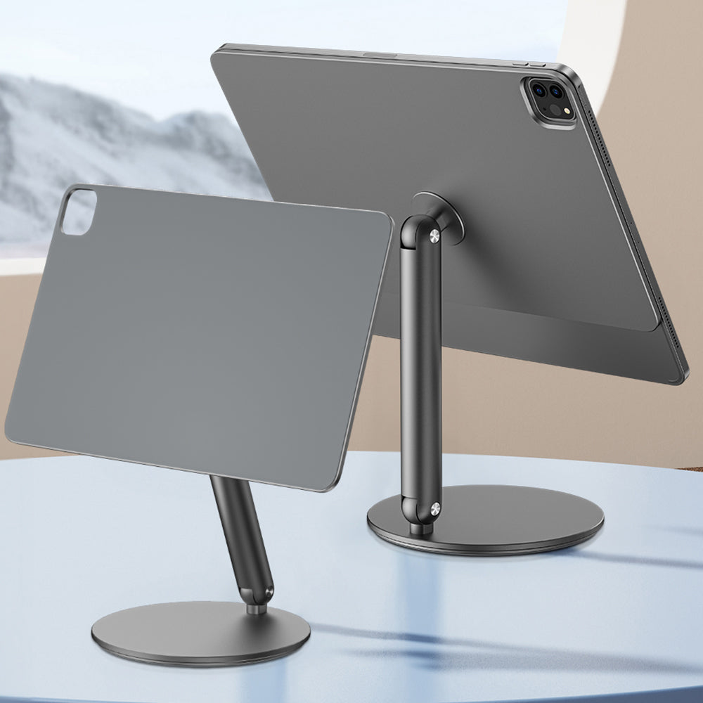 Apple iPad Air 10.9 2022 (5.Nesil) Wiwu ZM-310 360 Derece Dönebilen Magnetik Başlıklı Tablet Standı