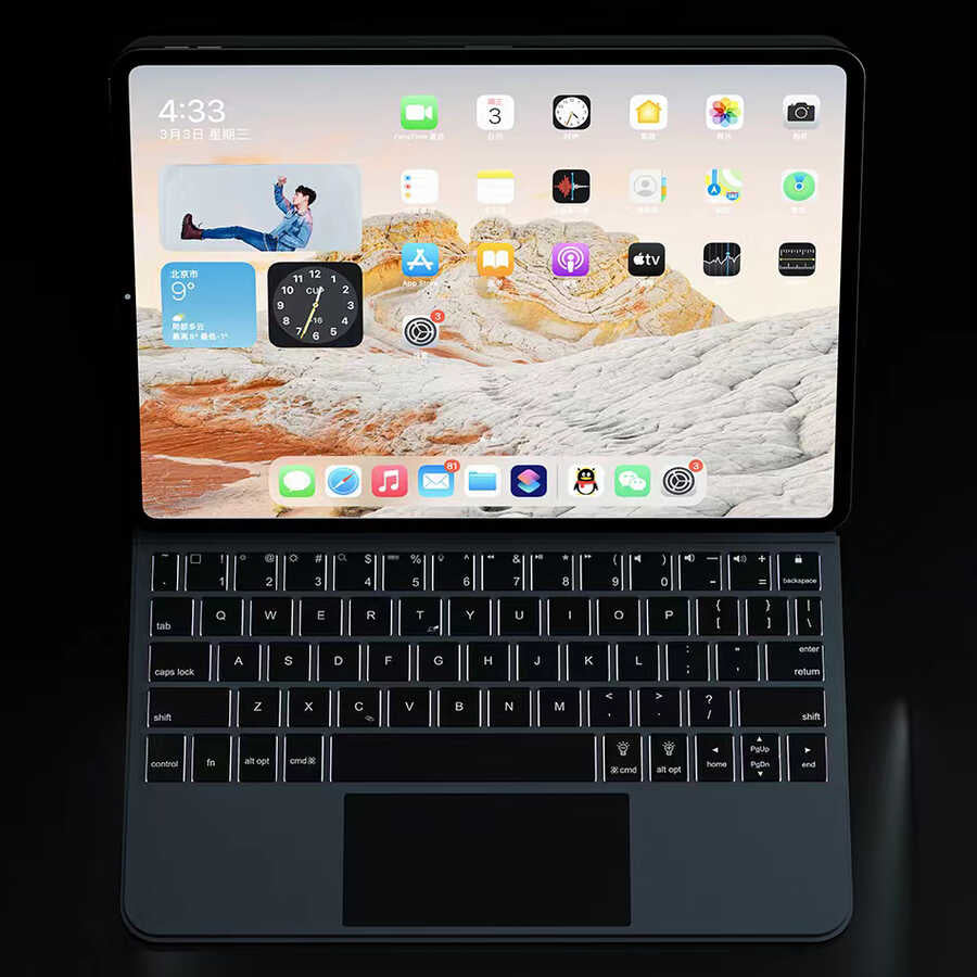 Apple iPad Air 11 2024 Wiwu Magic Keyboard