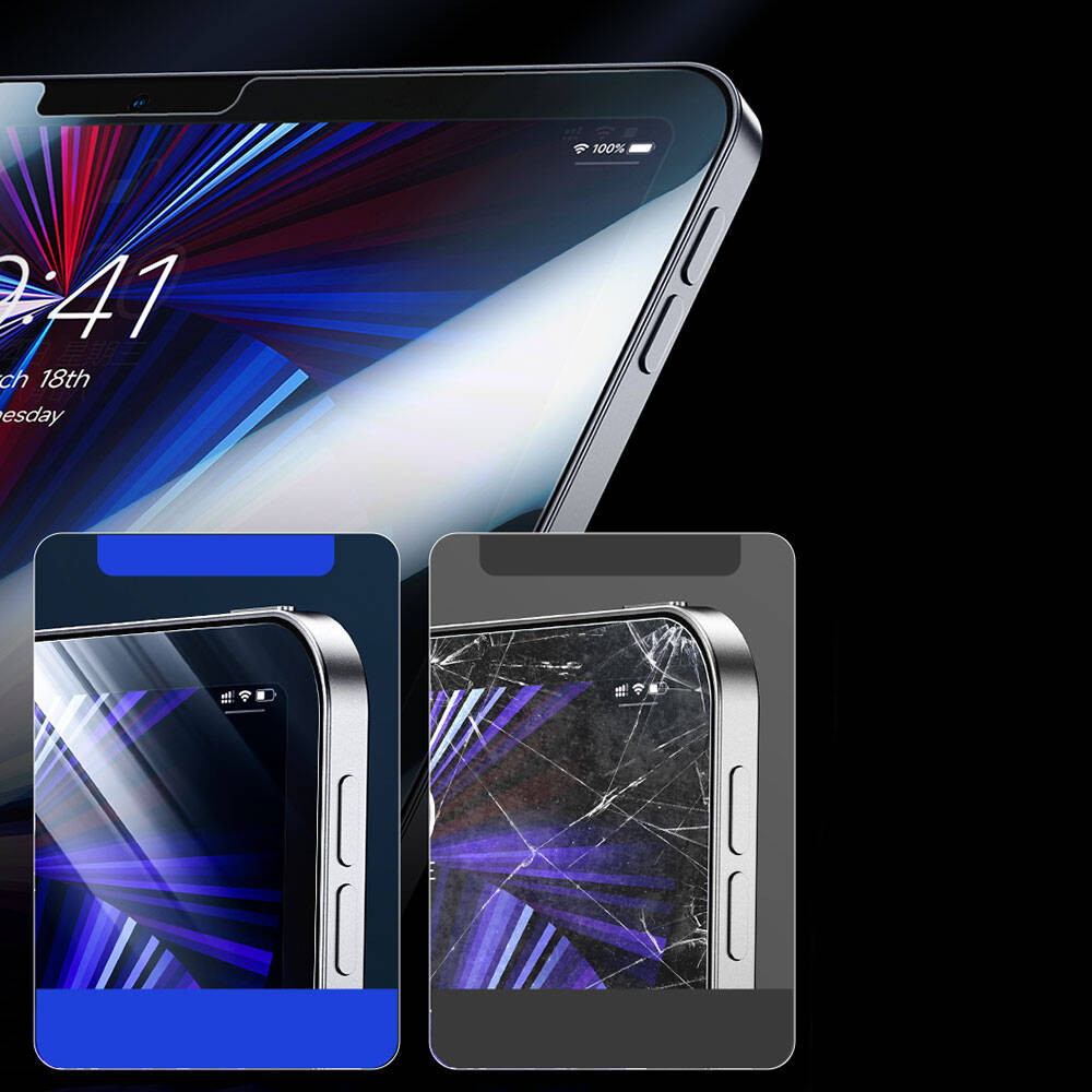 Apple iPad Air 11 2025 M3 Benks OKR Glass Warrior HD Parlak Ekran Koruyucu