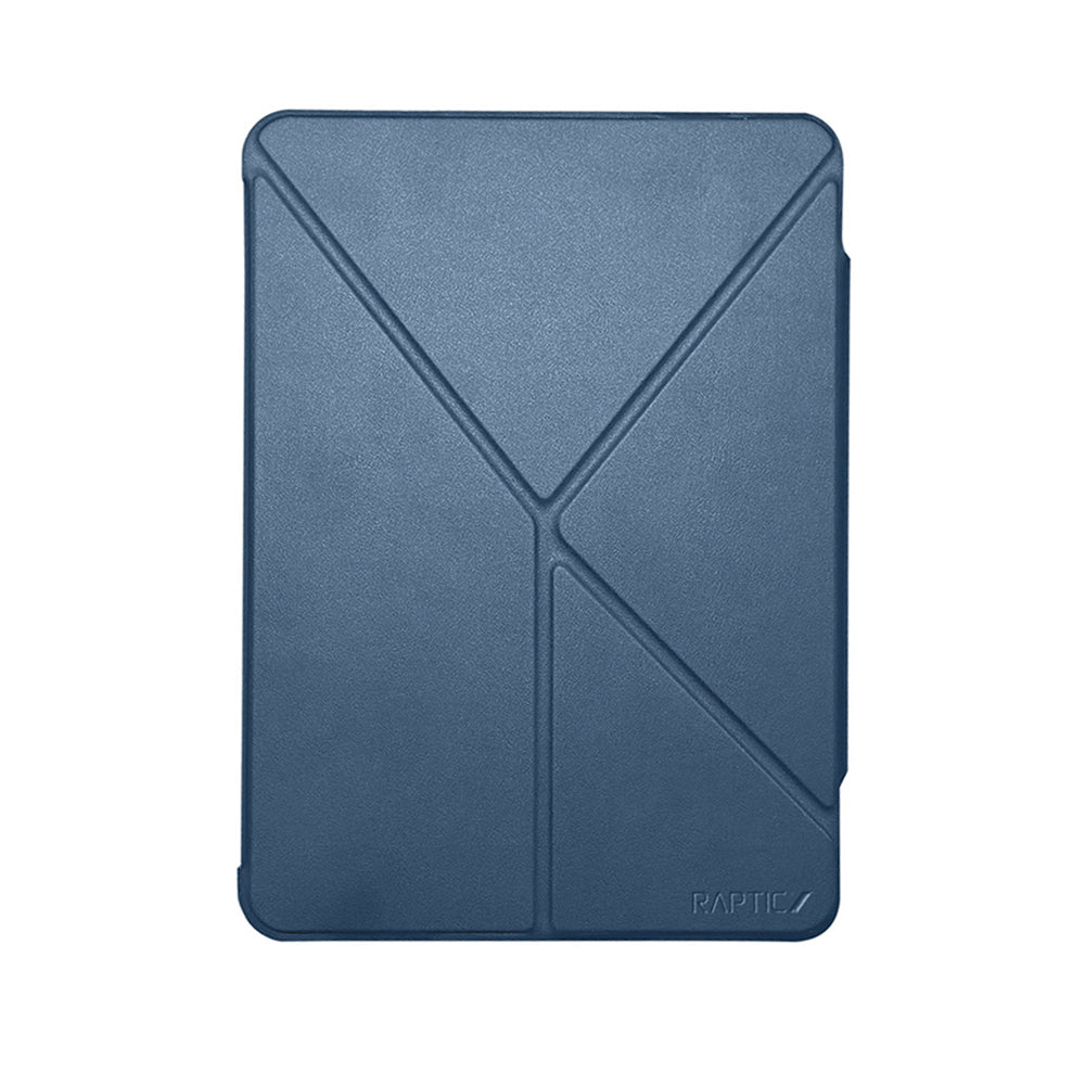 Apple iPad Air 11 2025 M3 Raptic Clear Folio Airbagli Şeffaf Kapaklı Katlanabilir Standlı Kılıf