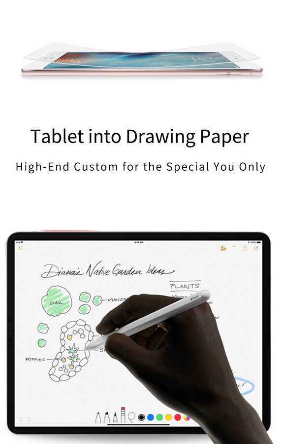 Apple iPad Mini 2021 (6.Nesil) Kağıt Hisli Wiwu iPaper Like Tablet Ekran Koruyucu