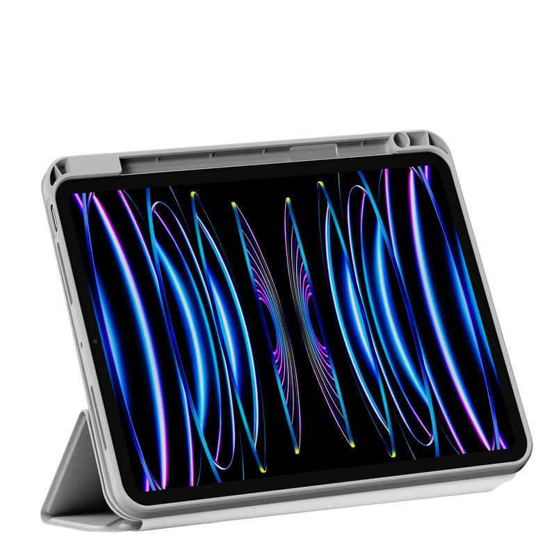 Apple iPad Pro 11 2024 Wiwu 360° Dönebilen Standlı Magnetik Koruyucu Tablet Kılıfı