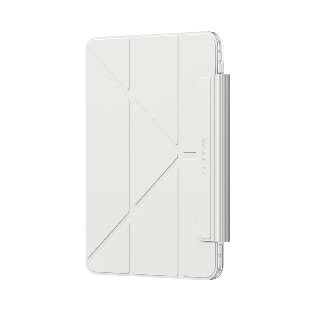 Apple iPad Pro 11 2025 M5 Amazingthing Minimal Mag Katlanabilir Standlı Kalem Bölmeli Kılıf