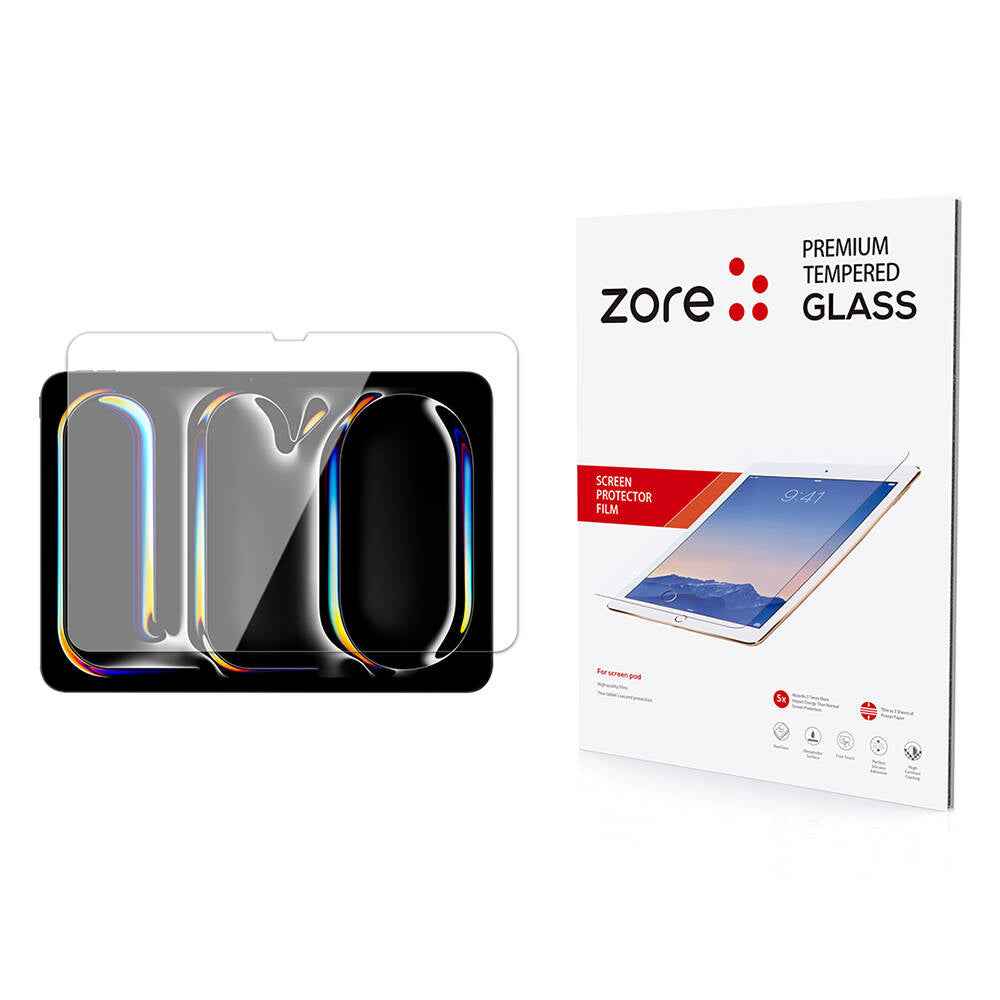 Apple iPad Pro 11 2025 M5 Zore Temperli Cam Ekran Koruyucu