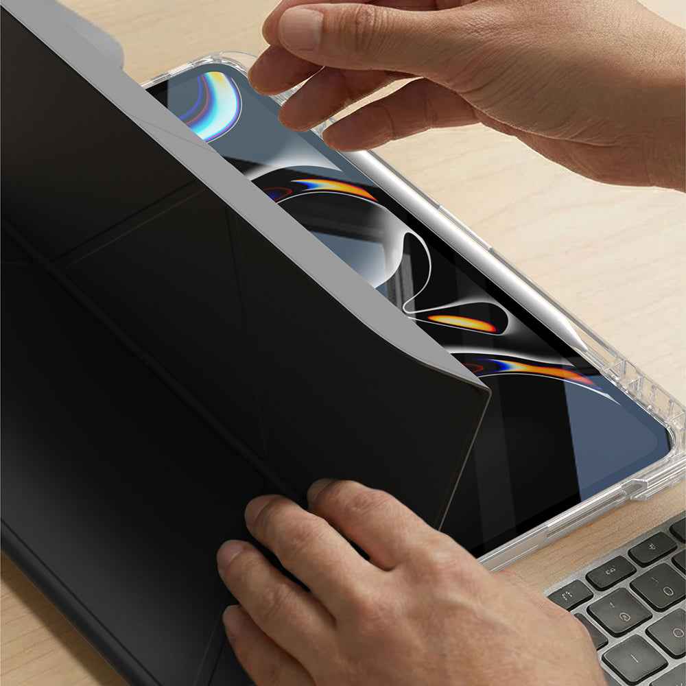 Apple iPad Pro 13 2025 M5 Amazingthing Minimal Serisi Katlanabilir Standlı Kılıf