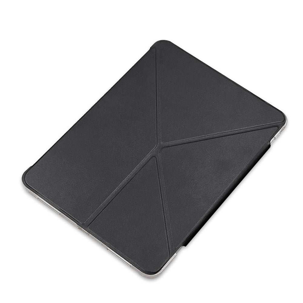 Apple iPad Pro 13 2025 M5 Raptic Clear Folio Airbagli Şeffaf Kapaklı Katlanabilir Standlı Kılıf