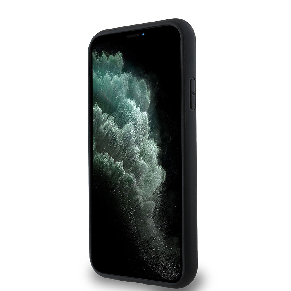 Apple iPhone 11 Kılıf Guess Orjinal Lisanslı M-safe Şarj Özellikli Small 4G Classic Kapak