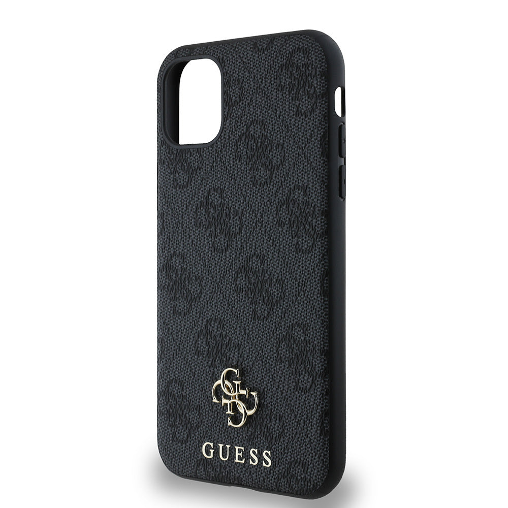 Apple iPhone 11 Kılıf Guess Orjinal Lisanslı M-safe Şarj Özellikli Small 4G Classic Kapak