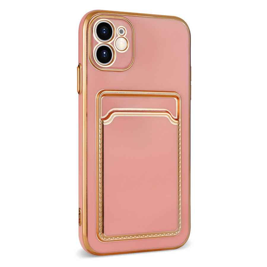 Apple iPhone 11 Kılıf Zore Bark Kartlıklı Kapak