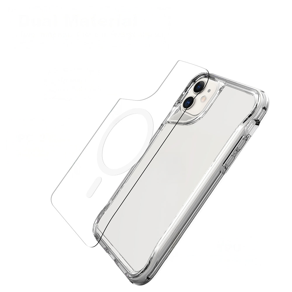 Apple iPhone 11 Kılıf Zore M-safe Şarj Özellikli T-Max M-safe Kapak
