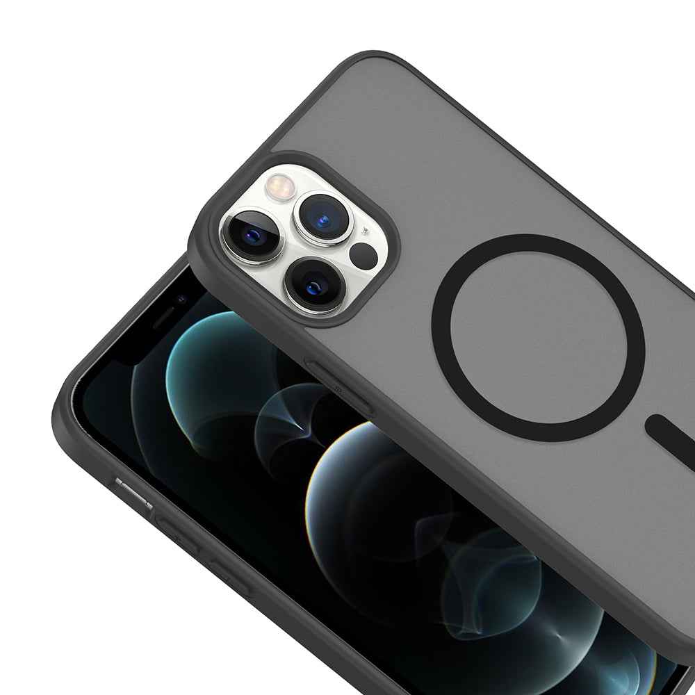 Apple iPhone 11 Pro Kılıf M-safe Şarj Özellikli Zore Babet Kapak