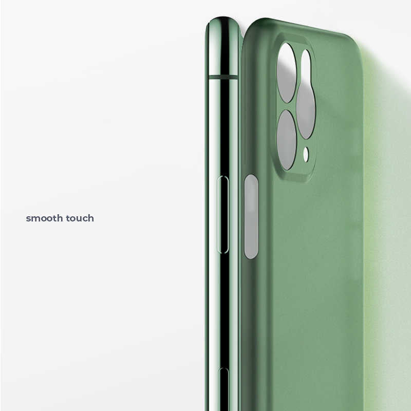 Apple iPhone 11 Pro Max Kılıf Zore 1.Kalite PP Silikon