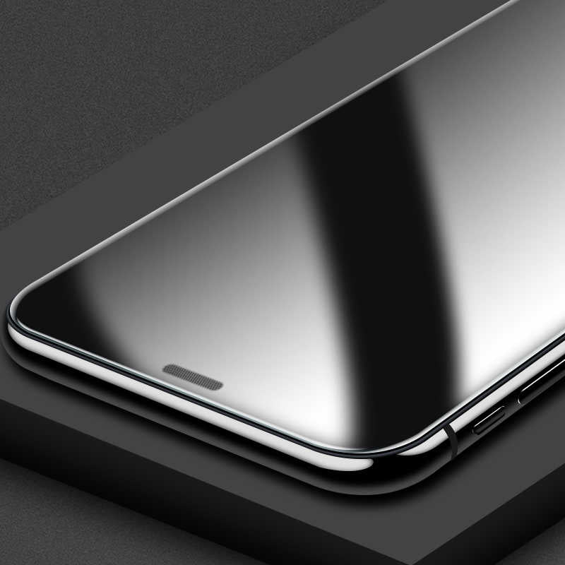 Apple iPhone 11 Pro Max Zore Anti-Dust Mat Privacy Temperli Ekran Koruyucu