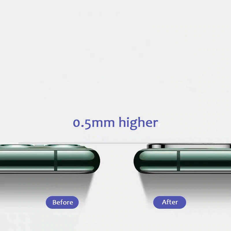 Apple iPhone 11 Pro Zore Metal Kamera Koruyucu
