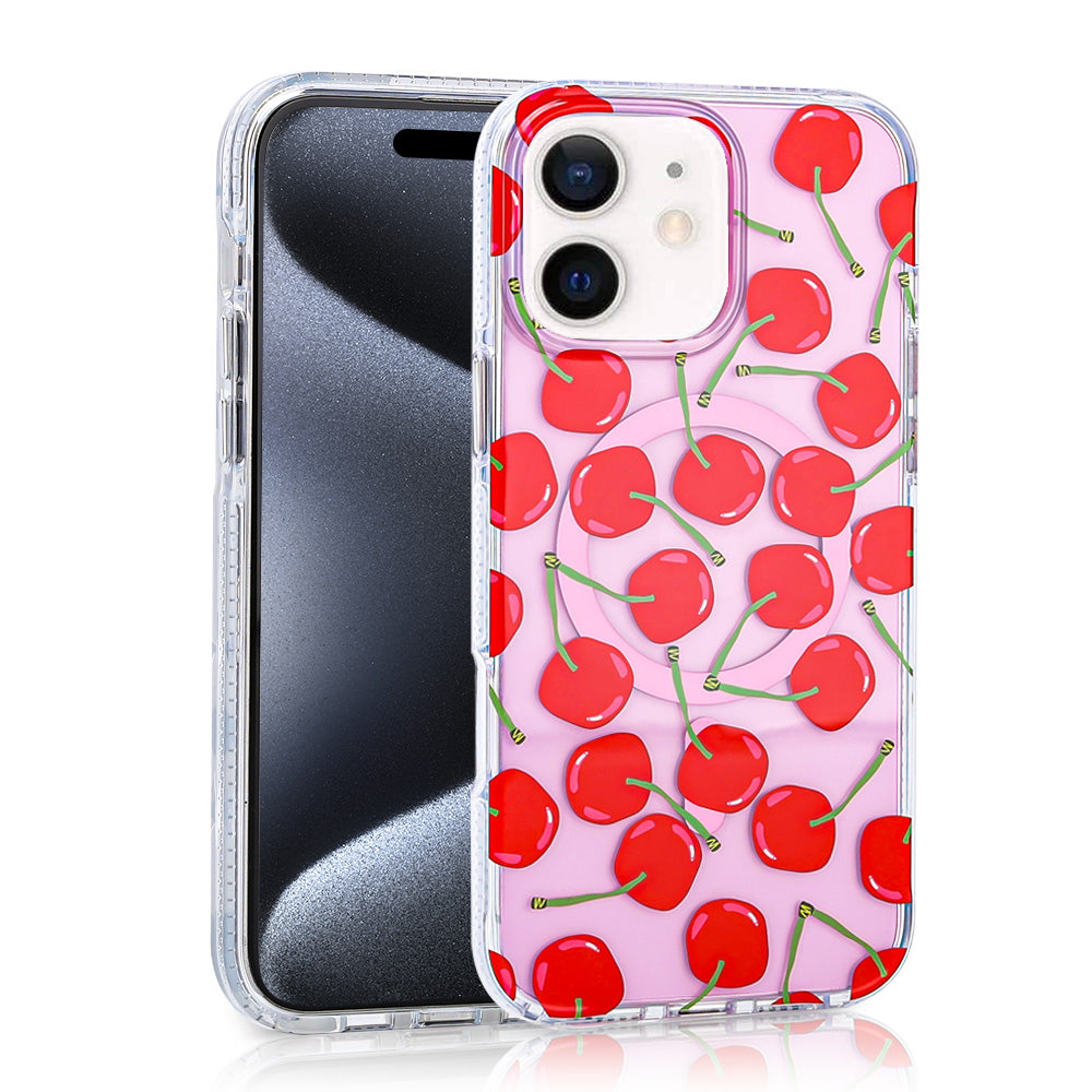 Apple iPhone 12 Kılıf M-safe Şarj Özellikli Zore Stilo Kapak