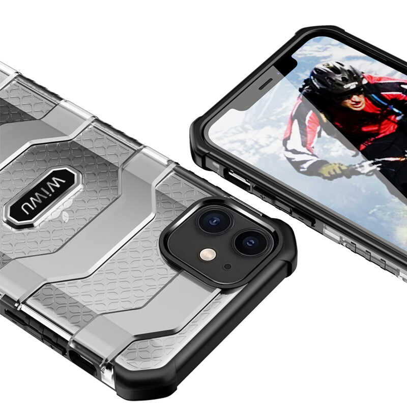 Apple iPhone 12 Kılıf Wiwu Voyager Kapak