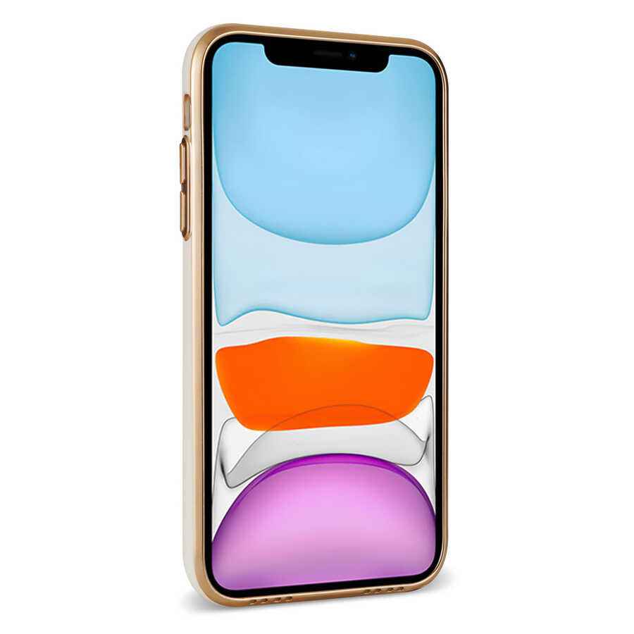 Apple iPhone 12 Kılıf Zore Bark Kartlıklı Kapak