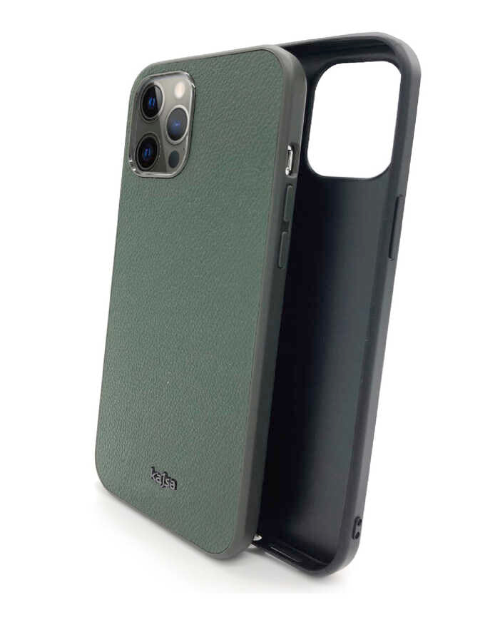 Apple iPhone 12 Pro Kılıf Kajsa Luxe Collection Hakiki Deri Kapak