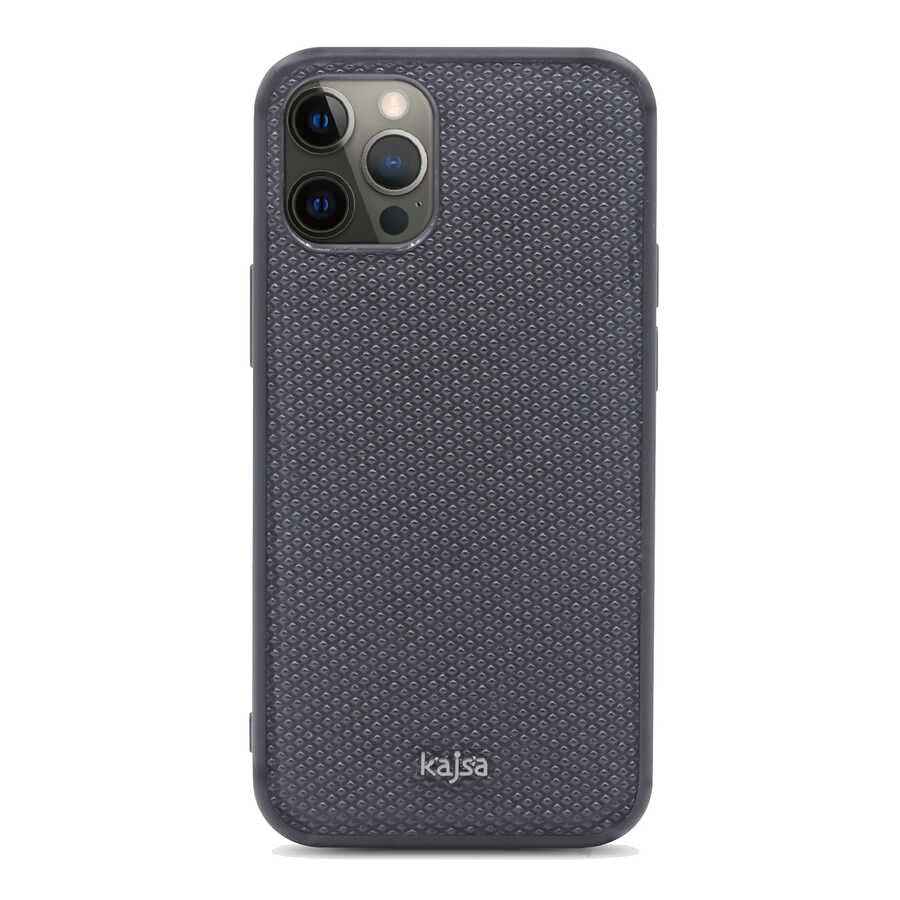 Apple iPhone 12 Pro Kılıf Kajsa Preppie Serisi Dark Kapak