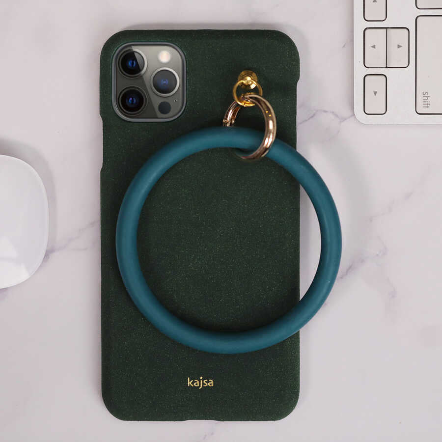 Apple iPhone 12 Pro Kılıf Kajsa Splendid Serisi Morandi Ring Kapak