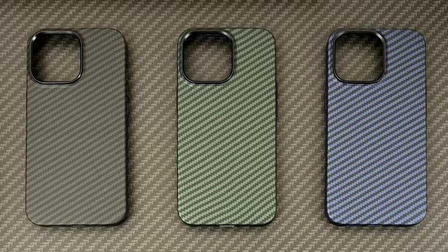 Apple iPhone 12 Pro Kılıf Karbon Fiber Tasarımlı Zore Karbono Kapak