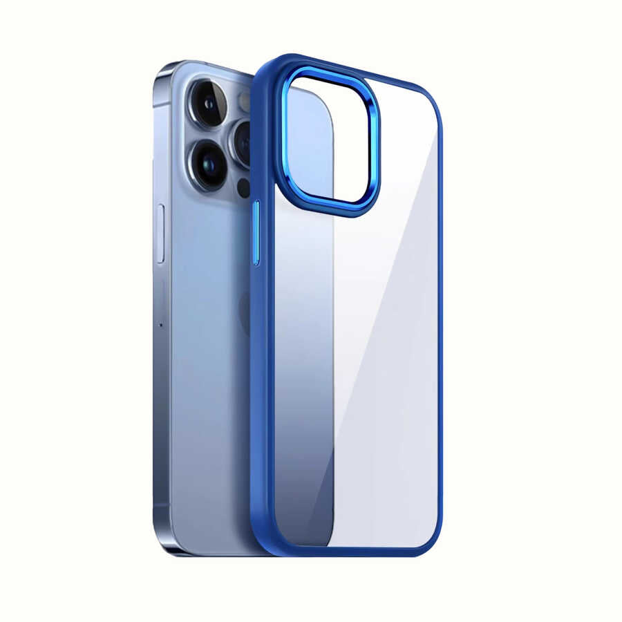 Apple iPhone 12 Pro Kılıf Zore Krom Kapak