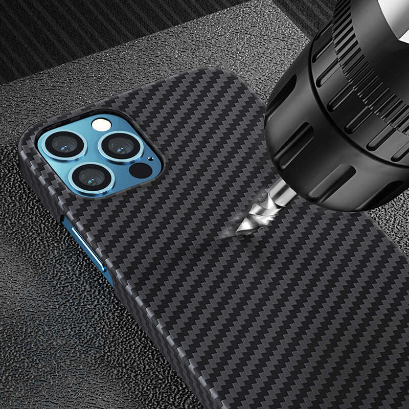 Apple iPhone 12 Pro Max Kılıf Benks MFİ M-safe Magnetic Aramid Kapak