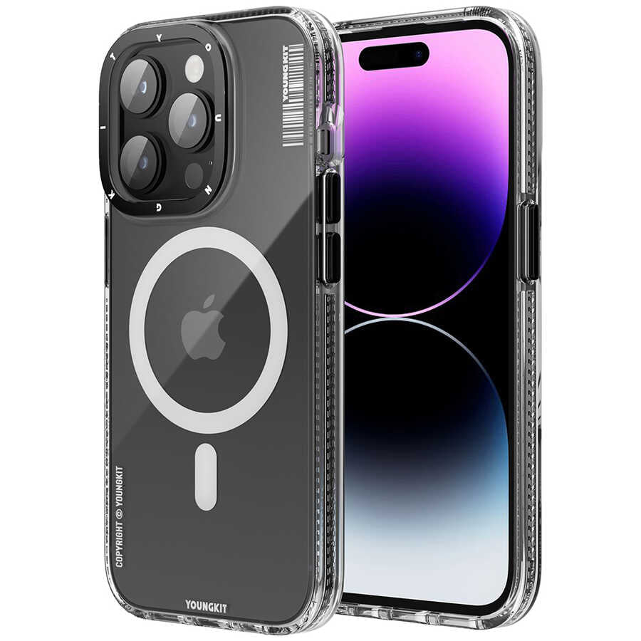 Apple iPhone 12 Pro Max Kılıf M-safe Şarj Özellikli YoungKit Exquisite Serisi Kapak