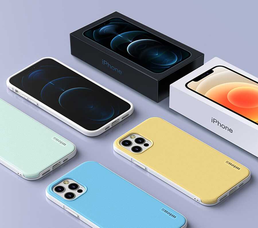 Apple iPhone 12 Pro Max Kılıf Wlons Hill Kapak