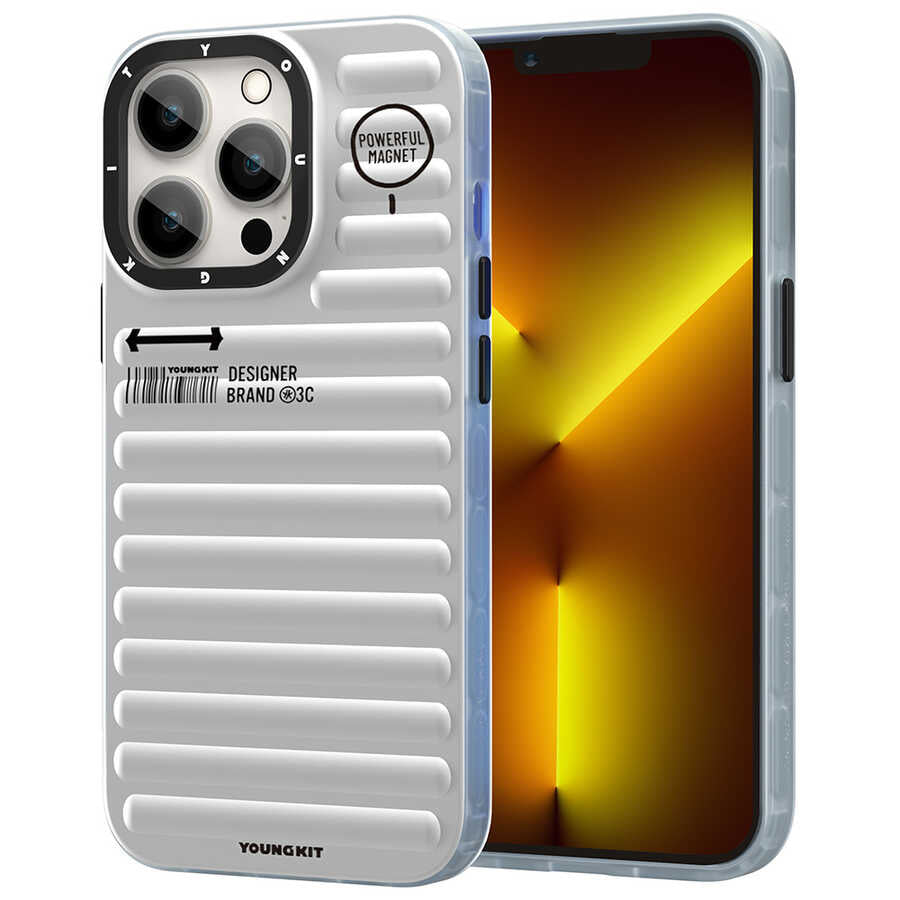 Apple iPhone 12 Pro Max Kılıf YoungKit Plain Coloured Serisi Kapak