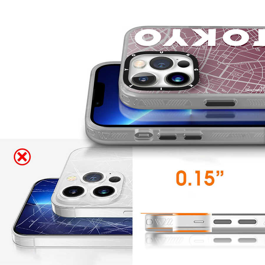 Apple iPhone 12 Pro Max Kılıf YoungKit World Trip Serisi Kapak