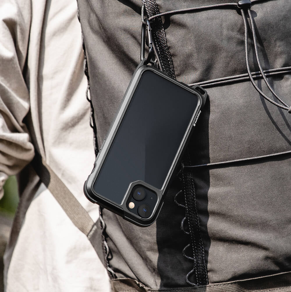 Apple iPhone 13 Kılıf Boyun Askılı Kompozit Tasarımlı Şok Önleyicili Lisanslı Switcheasy Odyssey Kapak