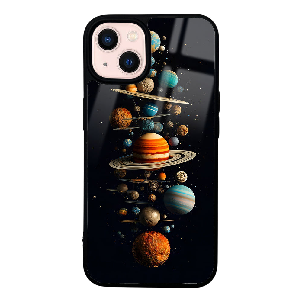 Apple iPhone 13 Kılıf Kamera Korumalı Desenli Zore Lusi Kapak