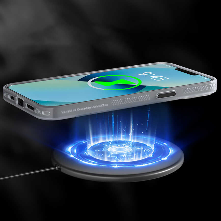 Apple iPhone 13 Kılıf M-safe Şarj Özellikli YoungKit Technology Serisi Kapak