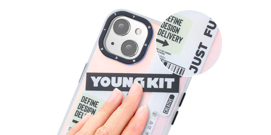 Apple iPhone 13 Kılıf YoungKit Fashion Culture Time Serisi Kapak