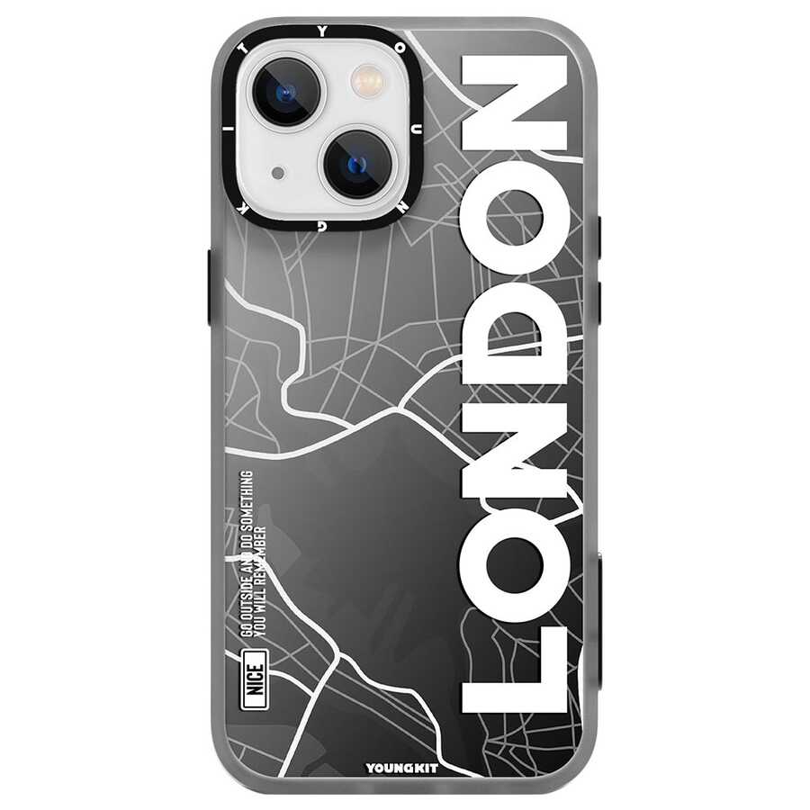 Apple iPhone 13 Kılıf YoungKit World Trip Serisi Kapak