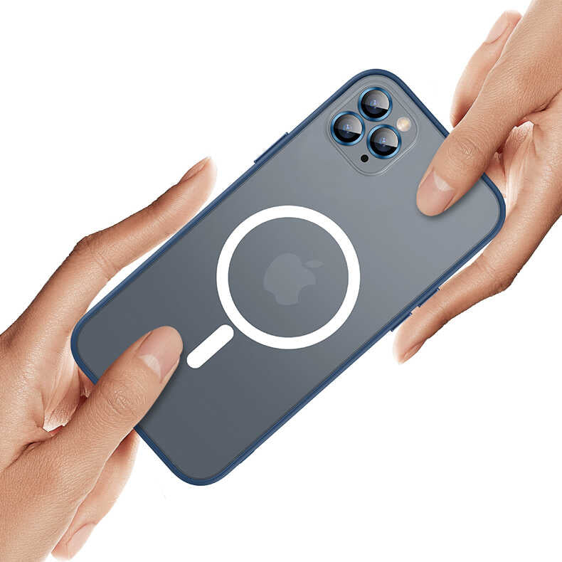 Apple iPhone 13 Kılıf Zore Mokka Wireless Kapak